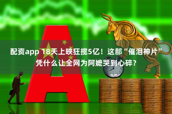 配资app 18天上映狂揽5亿！这部“催泪神片”凭什么让全网为阿嬷哭到心碎？